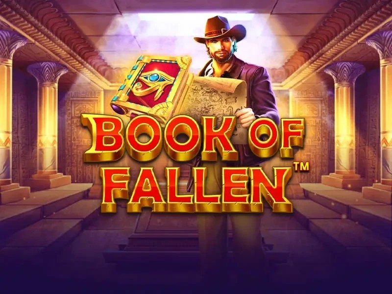 Book of the Fallen slot visual from Pragmatic Play available on spin247.pl