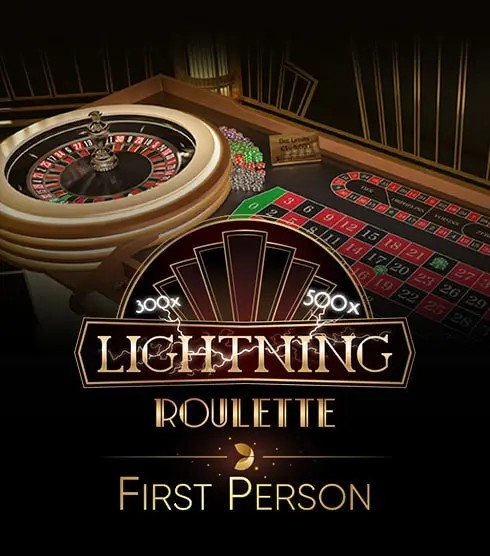 Try First Person Lightning Roulette slot by Evolution on spin247.pl – logo image