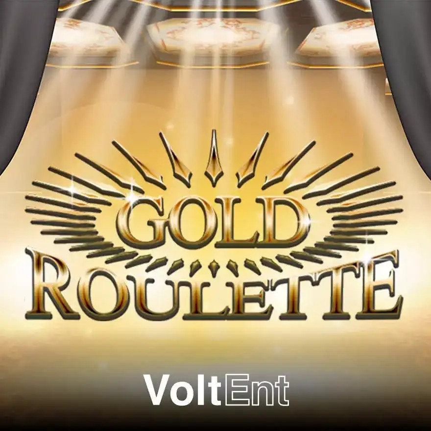 Gold Roulette by VoltEnt, showcased at spin247.pl – game logo
