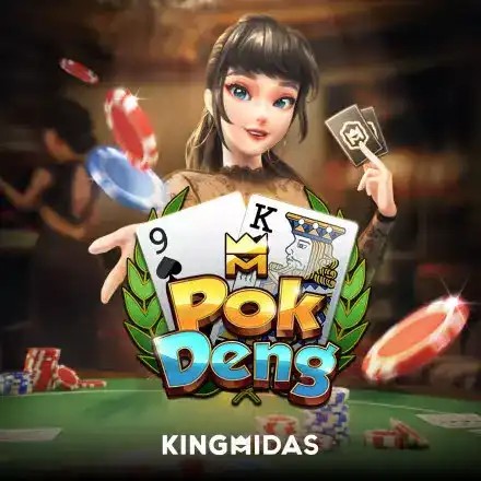 Kingmaker Pok Deng slot visual from King Midas available on spin247.pl