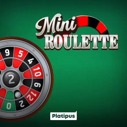 Mini Roulette casino game by Platipus – featured logo at Spin247 Casino