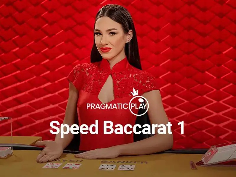 Speed Baccarat slot icon by Atmosfera, available at Spin247 Casino