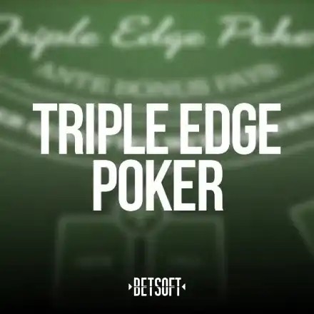 Triple Edge Poker online slot from Betsoft Gaming – play at spin247.pl