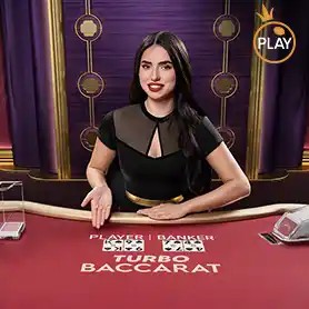 Turbo Baccarat logo by Pragmatic Play at Spin247 Casino